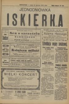 Jednodniówka Iskierka. R.10, (25 czerwca 1919)