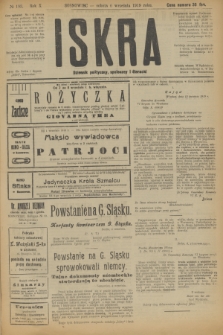 Iskra : dziennik polityczny, społeczny i literacki. R.10, № 193 (6 września 1919)