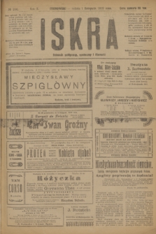 Iskra : dziennik polityczny, społeczny i literacki. R.10, № 246 (1 listopada 1919)