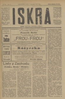 Iskra : dziennik polityczny, społeczny i literacki. R.10, № 249 (5 listopada 1919)