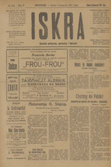 Iskra : dziennik polityczny, społeczny i literacki. R.10, № 252 (8 listopada 1919)