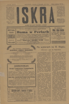 Iskra : dziennik polityczny, społeczny i literacki. R.10, № 260 (16 listopada 1919)