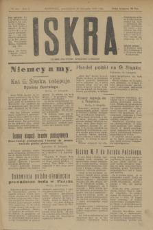 Iskra : dziennik polityczny, społeczny i literacki. R.10, № 264 (24 listopada 1919)