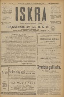 Iskra : dziennik polityczny, społeczny i literacki. R.10, № 268 (28 listopada 1919)