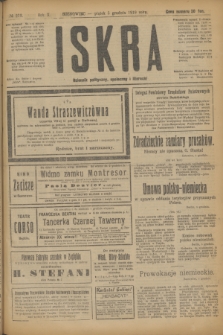 Iskra : dziennik polityczny, społeczny i literacki. R.10, № 273 (5 grudnia 1919)