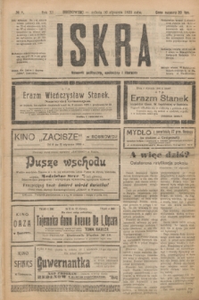 Iskra : dziennik polityczny, społeczny i literacki. R.11, № 9 (10 stycznia 1920)