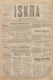 Iskra : dziennik polityczny, społeczny i literacki. R.11, № 24 (27 stycznia 1920)