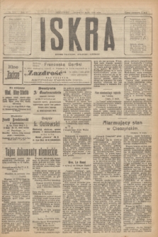 Iskra : dziennik polityczny, społeczny i literacki. R.11, № 113 (18 maja 1920)