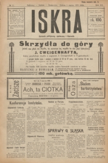 Iskra : dziennik polityczny, społeczny i literacki. R.12, № 11 (5 marca 1921)
