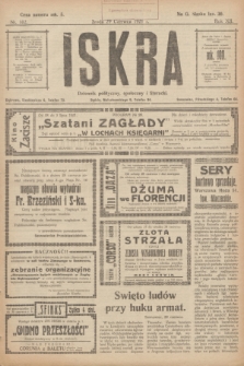 Iskra : dziennik polityczny, społeczny i literacki. R.12, nr 102 (29 czerwca 1921)