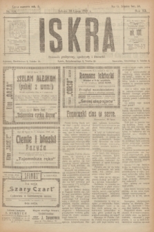 Iskra : dziennik polityczny, społeczny i literacki. R.12, nr 128 (30 lipca 1921)