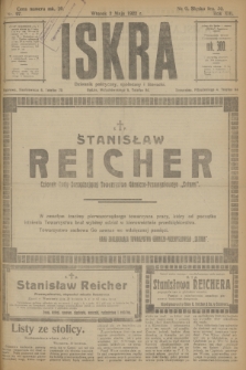 Iskra : dziennik polityczny, społeczny i literacki. R.13, nr 97 (2 maja 1922)