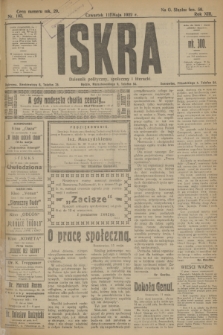 Iskra : dziennik polityczny, społeczny i literacki. R.13, nr 103 (11 maja 1922)