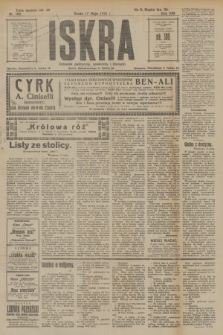 Iskra : dziennik polityczny, społeczny i literacki. R.13, nr 108 (17 maja 1922)