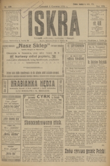 Iskra : dziennik polityczny, społeczny i literacki. R.13, nr 120 (1 czerwca 1922)