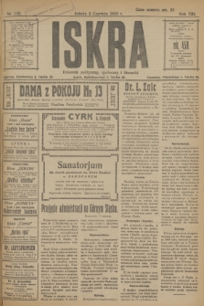 Iskra : dziennik polityczny, społeczny i literacki. R.13, nr 122 (3 czerwca 1922)