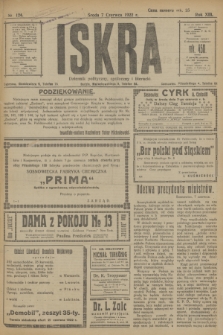 Iskra : dziennik polityczny, społeczny i literacki. R.13, nr 124 (7 czerwca 1922)