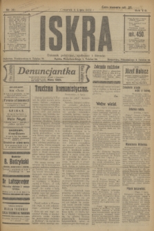 Iskra : dziennik polityczny, społeczny i literacki. R.8 [i.e.13], nr 147 (6 lipca 1922)