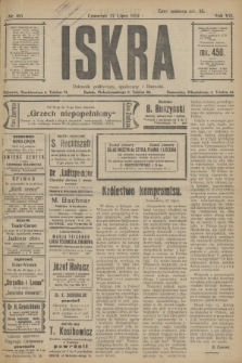Iskra : dziennik polityczny, społeczny i literacki. R.13, nr 165 (27 lipca 1922)