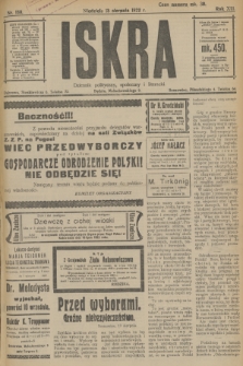 Iskra : dziennik polityczny, społeczny i literacki. R.13, nr 180 (13 sierpnia 1922) + wkładka