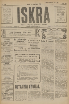Iskra : dziennik polityczny, społeczny i literacki. R.12 [i.e.13], nr 198 (6 września 1922)