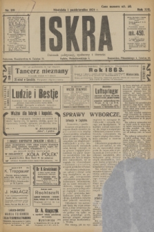 Iskra : dziennik polityczny, społeczny i literacki. R.13, nr 219 (1 października 1922) + wkładka