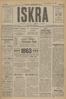 Iskra : dziennik polityczny, społeczny i literacki. R.13, nr 223 (6 pażdziernika 1922)