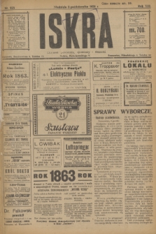 Iskra : dziennik polityczny, społeczny i literacki. R.13, nr 225 (8 października 1922) + wkładka