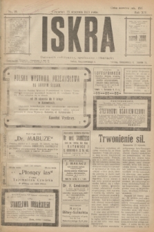 Iskra : dziennik polityczny, społeczny i literacki. R.14, nr 19 (25 stycznia 1923)