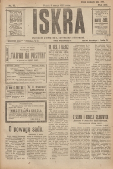 Iskra : dziennik polityczny, społeczny i literacki. R.14, nr 55 (9 marca 1923)