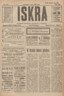 Iskra : dziennik polityczny, społeczny i literacki. R.14, nr 100 (6 maja 1923)
