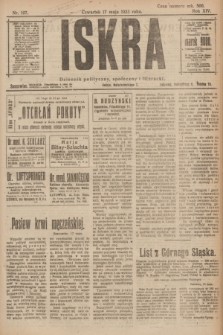 Iskra : dziennik polityczny, społeczny i literacki. R.14, nr 107 (17 maja 1923)