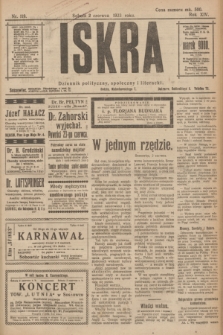 Iskra : dziennik polityczny, społeczny i literacki. R.14, nr 119 (2 czerwca 1923)