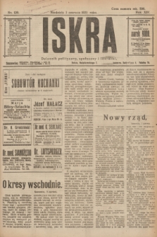 Iskra : dziennik polityczny, społeczny i literacki. R.14, nr 120 (3 czerwca 1923)