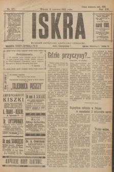 Iskra : dziennik polityczny, społeczny i literacki. R.14, nr 127 (12 czerwca 1923)