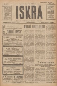 Iskra : dziennik polityczny, społeczny i literacki. R.14, nr 129 (14 czerwca 1923)