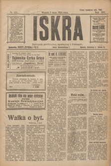 Iskra : dziennik polityczny, społeczny i literacki. R.14, nr 144 (3 lipca 1923)