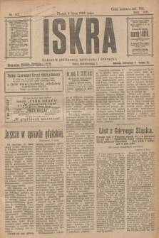 Iskra : dziennik polityczny, społeczny i literacki. R.14, nr 147 (6 lipca 1923)