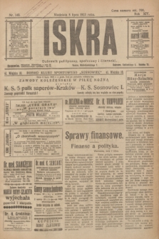 Iskra : dziennik polityczny, społeczny i literacki. R.14, nr 149 (8 lipca 1923)