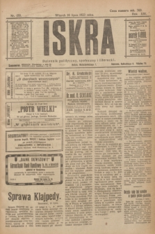 Iskra : dziennik polityczny, społeczny i literacki. R.14, nr 150 (10 lipca 1923)