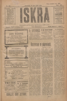 Iskra : dziennik polityczny, społeczny i literacki. R.14, nr 158 (19 lipca 1923)