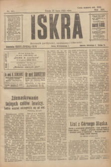 Iskra : dziennik polityczny, społeczny i literacki. R.14, nr 163 (25 lipca 1923)