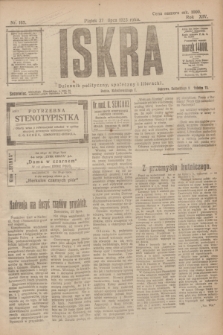 Iskra : dziennik polityczny, społeczny i literacki. R.14, nr 165 (27 lipca 1923)