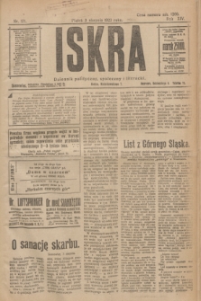 Iskra : dziennik polityczny, społeczny i literacki. R.14, nr 171 (3 sierpnia 1923)