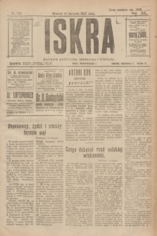 Iskra : dziennik polityczny, społeczny i literacki. R.14, nr 180 (14 sierpnia 1923)