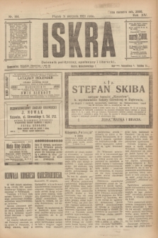 Iskra : dziennik polityczny, społeczny i literacki. R.14, nr 194 (31 sierpnia 1923)