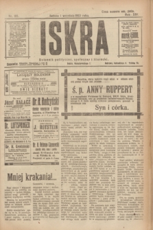 Iskra : dziennik polityczny, społeczny i literacki. R.14, nr 195 (1 września 1923)