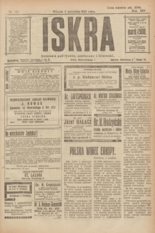 Iskra : dziennik polityczny, społeczny i literacki. R.14, nr 197 (4 września 1923)