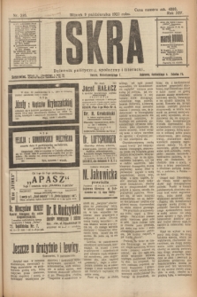 Iskra : dziennik polityczny, społeczny i literacki. R.14, nr 226 (9 października 1923)
