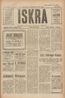 Iskra : dziennik polityczny, społeczny i literacki. R.14, nr 240 (25 października 1923)
